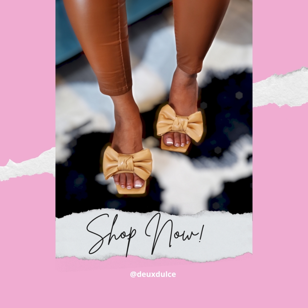 🚫SOLD🚫Bow Tie Sandals